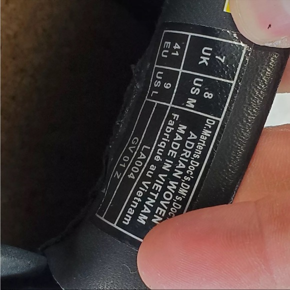 Dr. Martens Adrian Woven Loafer Shoes Mens Sz 8 Womens Sz 9 Slip On NEW NWOB - Picture 4 of 5